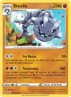 Steelix, Golpe Fusión 139