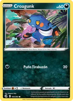 Croagunk, Golpe Fusión 165