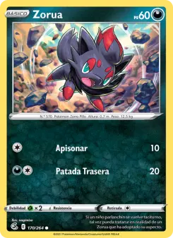 Zorua, Golpe Fusión 170