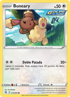 Buneary, Golpe Fusión 212