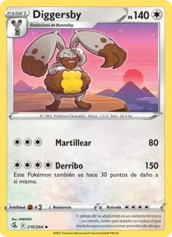 Diggersby, Golpe Fusión 215