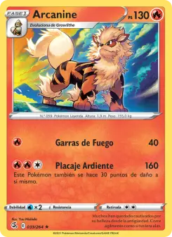Arcanine, Golpe Fusión 33