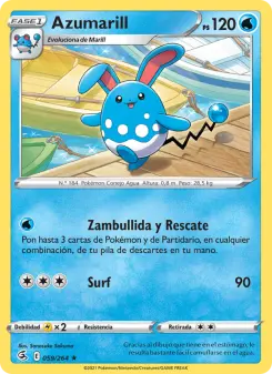 Azumarill, Golpe Fusión 59