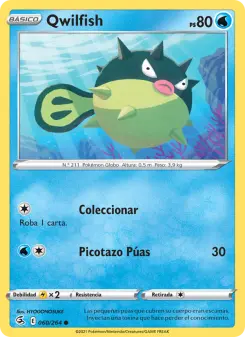 Qwilfish, Golpe Fusión 60