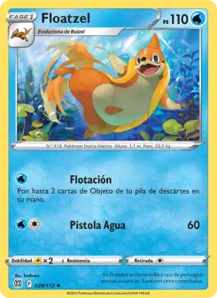 Floatzel, Astros Brillantes 039