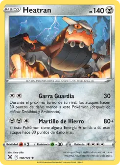 Heatran, Astros Brillantes 100