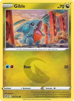 Gible, Astros Brillantes 107