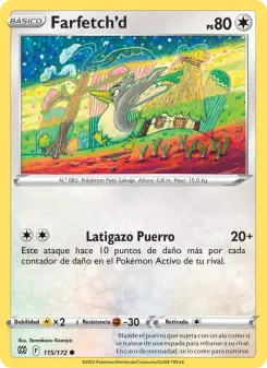 Farfetch'd, Astros Brillantes 115