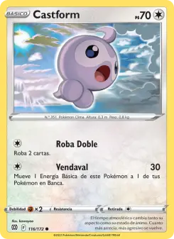 Castform, Astros Brillantes 116