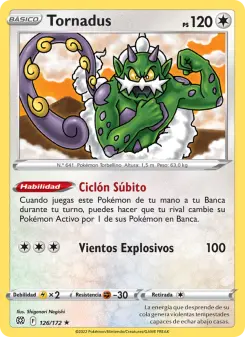 Tornadus, Astros Brillantes 126