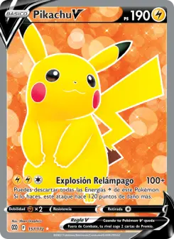 Pikachu V, Astros Brillantes 157