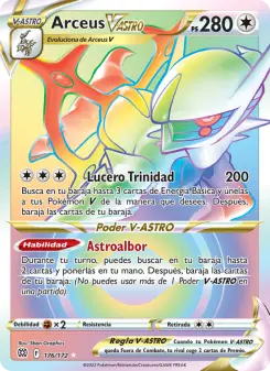 Arceus V-ASTRO, Astros Brillantes 176