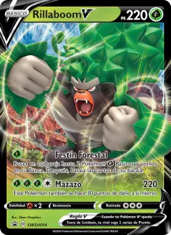 Rillaboom V, Cartas de promoción ESES SWSH014