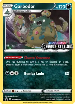 Garbodor, Cartas de promoción ESES SWSH025