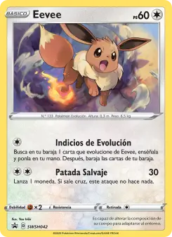 Eevee, Cartas de promoción ESES SWSH042