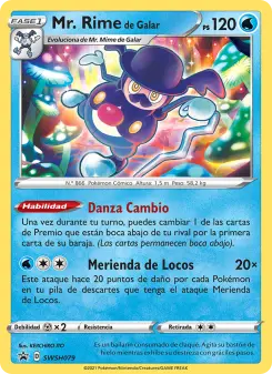 Mr. Rime de Galar, Cartas de promoción ESES SWSH079