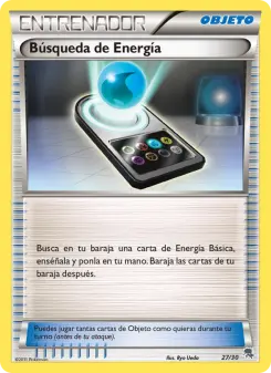 Búsqueda de Energía, Kit de Entrenador XY (Pikachu Enmascarada) 27