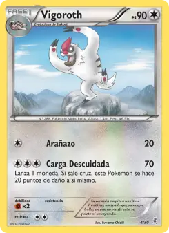 Vigoroth, Kit de Entrenador XY (Bisharp) 4