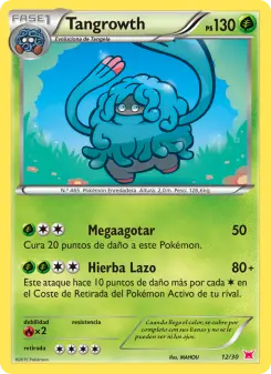 Tangrowth, Kit de Entrenador XY (Latias) 12