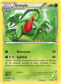 Grovyle, Kit de Entrenador XY (Latias) 18