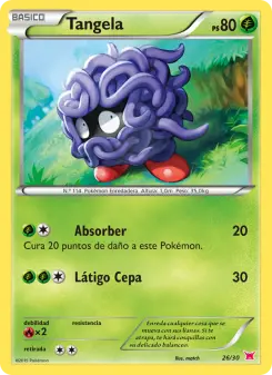 Tangela, Kit de Entrenador XY (Latias) 26