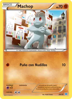Machop, Kit de Entrenador XY (Latios) 28
