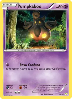 Pumpkaboo, Kit de Entrenador XY (Noivern) 18