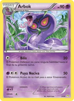 Arbok, Kit de Entrenador XY (Noivern) 3