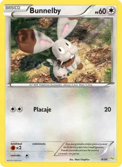 Bunnelby, Kit de Entrenador XY (Noivern) 4