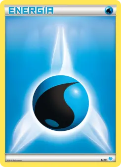 Energía Agua, Kit de Entrenador XY (Suicune) 1