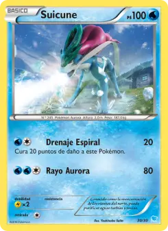 Suicune, Kit de Entrenador XY (Suicune) 30