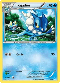 Frogadier, Kit de Entrenador XY (Suicune) 6