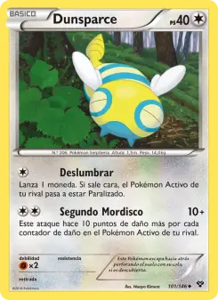 Dunsparce, XY 101