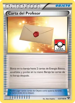 Carta del Profesor, XY 123