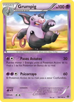 Grumpig, XY 50