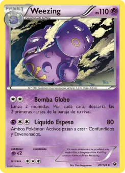 Weezing, Destinos Enfrentados 28