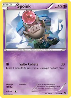 Spoink, Destinos Enfrentados 30