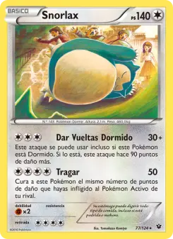Snorlax, Destinos Enfrentados 77