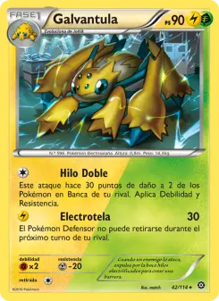 Galvantula, Asedio de Vapor 42