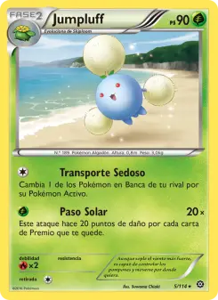 Jumpluff, Asedio de Vapor 5
