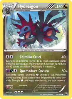 Hydreigon, Asedio de Vapor 86