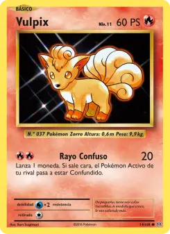 Vulpix, Evoluciones 14