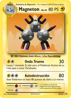 Magneton, Evoluciones 38