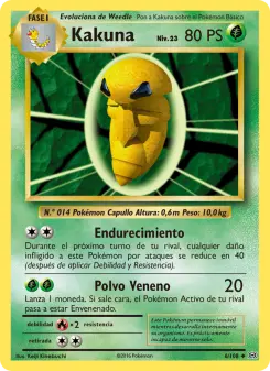 Kakuna, Evoluciones 6