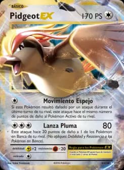 Pidgeot EX, Evoluciones 64