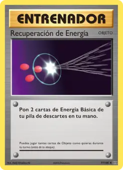 Recuperación de Energía, Evoluciones 77