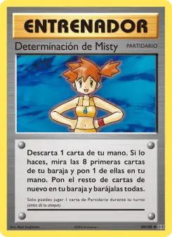 Determinación de Misty, Evoluciones 80