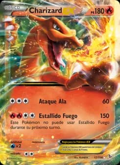 Charizard EX, Destellos de Fuego 12