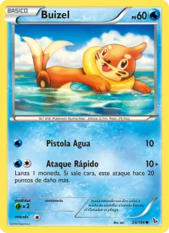 Buizel, Destellos de Fuego 28