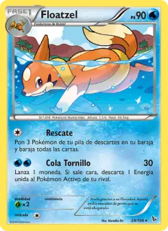 Floatzel, Destellos de Fuego 29